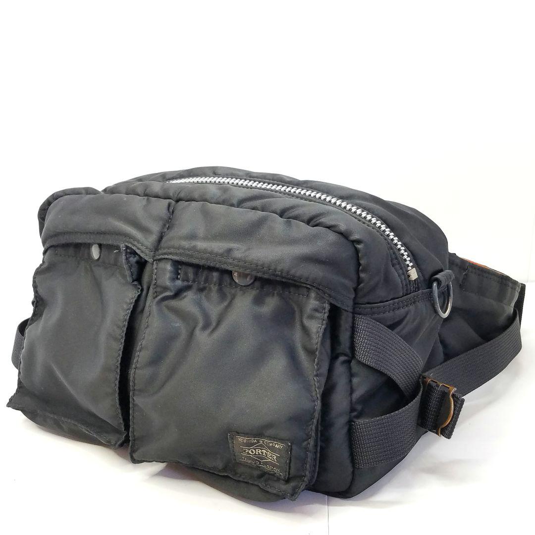 ポーター PORTER タンカー ボディバッグ ショルダーバッグ 黒 ブラック