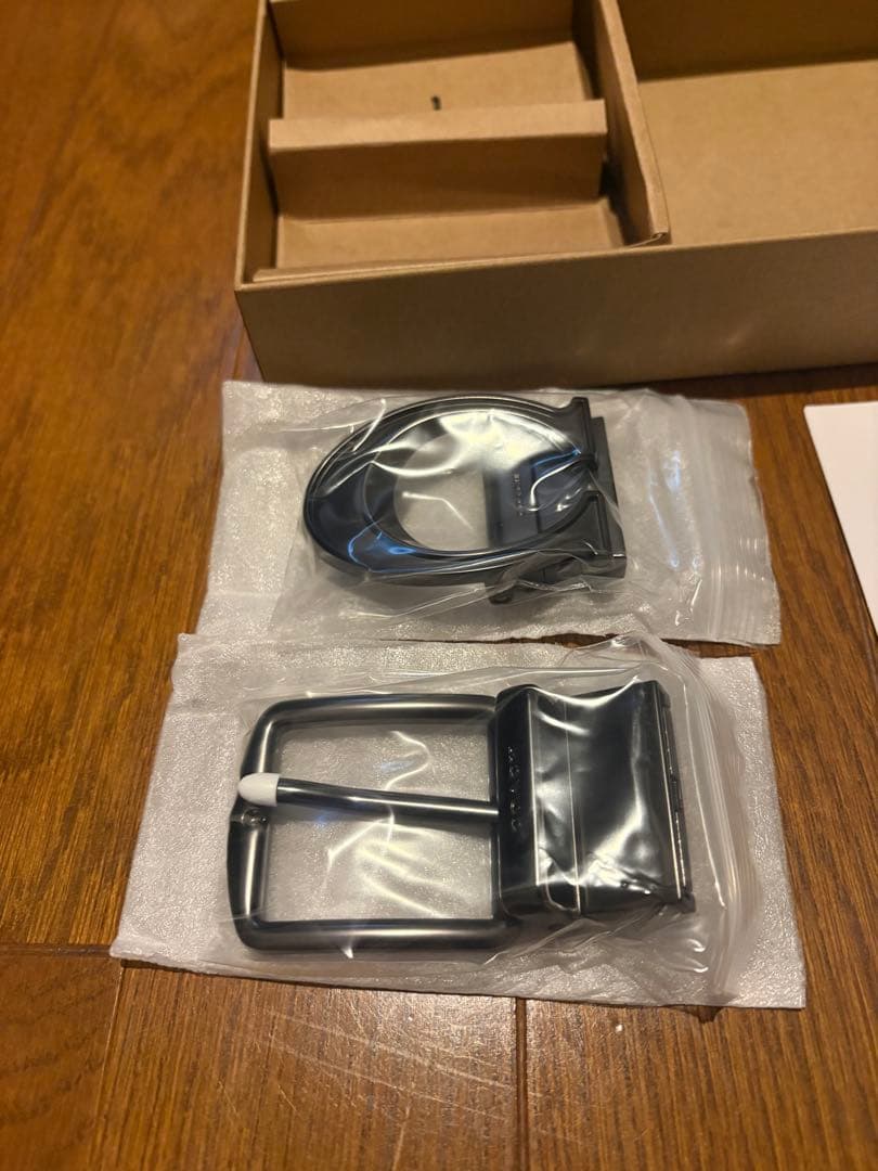 COACH コーチ　新品　リバーシブル　シグネチャー　ベルト　バックル回転