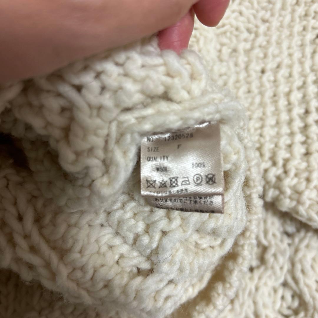 TODAYFUL トゥデイフル　Pattern Hand Knit