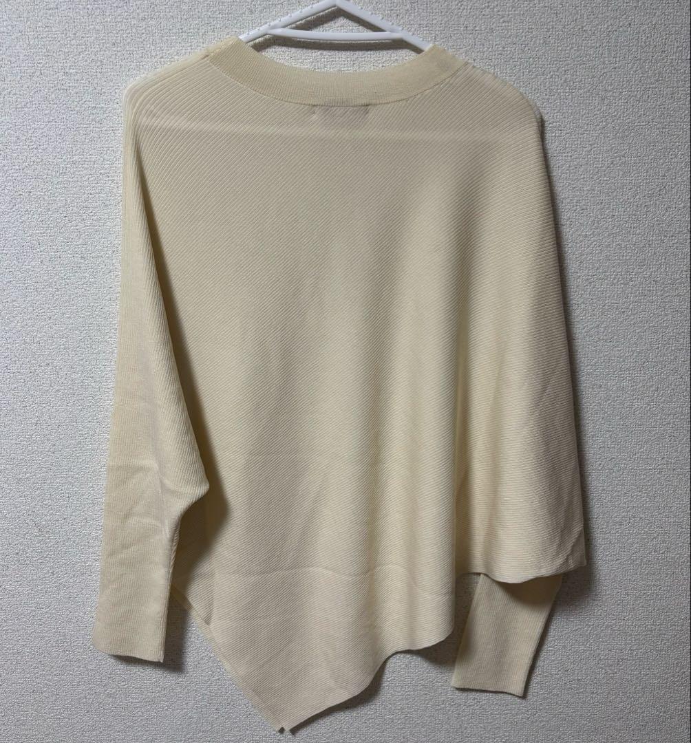 【新品】EPOCA La maglia ブラウジングニット オフホワイト