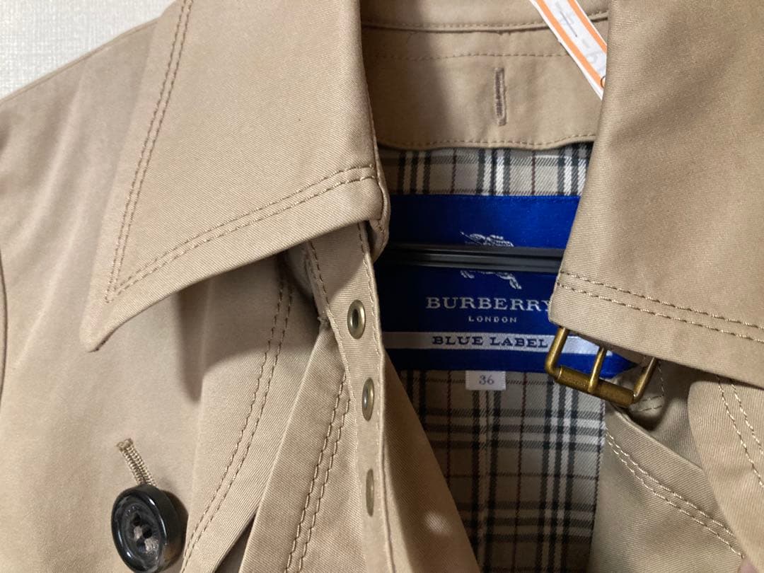 BURBERRY BLUE LABEL トレンチコート バーバリー