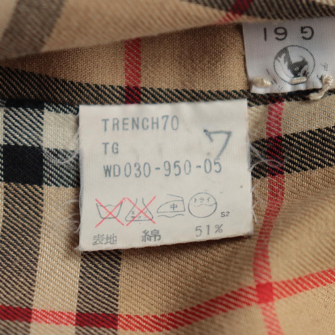 ✨バーバリーロンドン✨トレンチコート　ノバチェック　ベルト　ダブルブレスト英国製