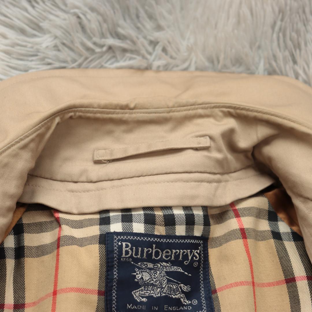 ✨バーバリーロンドン✨トレンチコート　ノバチェック　ベルト　ダブルブレスト英国製