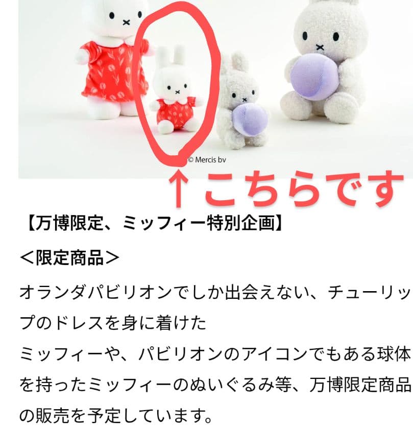 ☆新品未使用☆大阪関西万博限定ミッフィー　ぬいぐるみ　キーホルダー　希少品