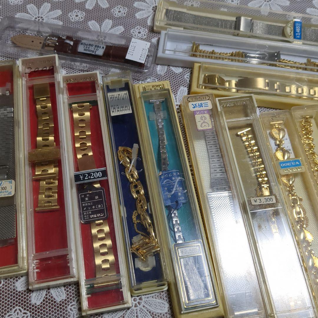 ティファニィグッチローレクスその他保管品不動品電池切れケースベルト皮ベルト未使用