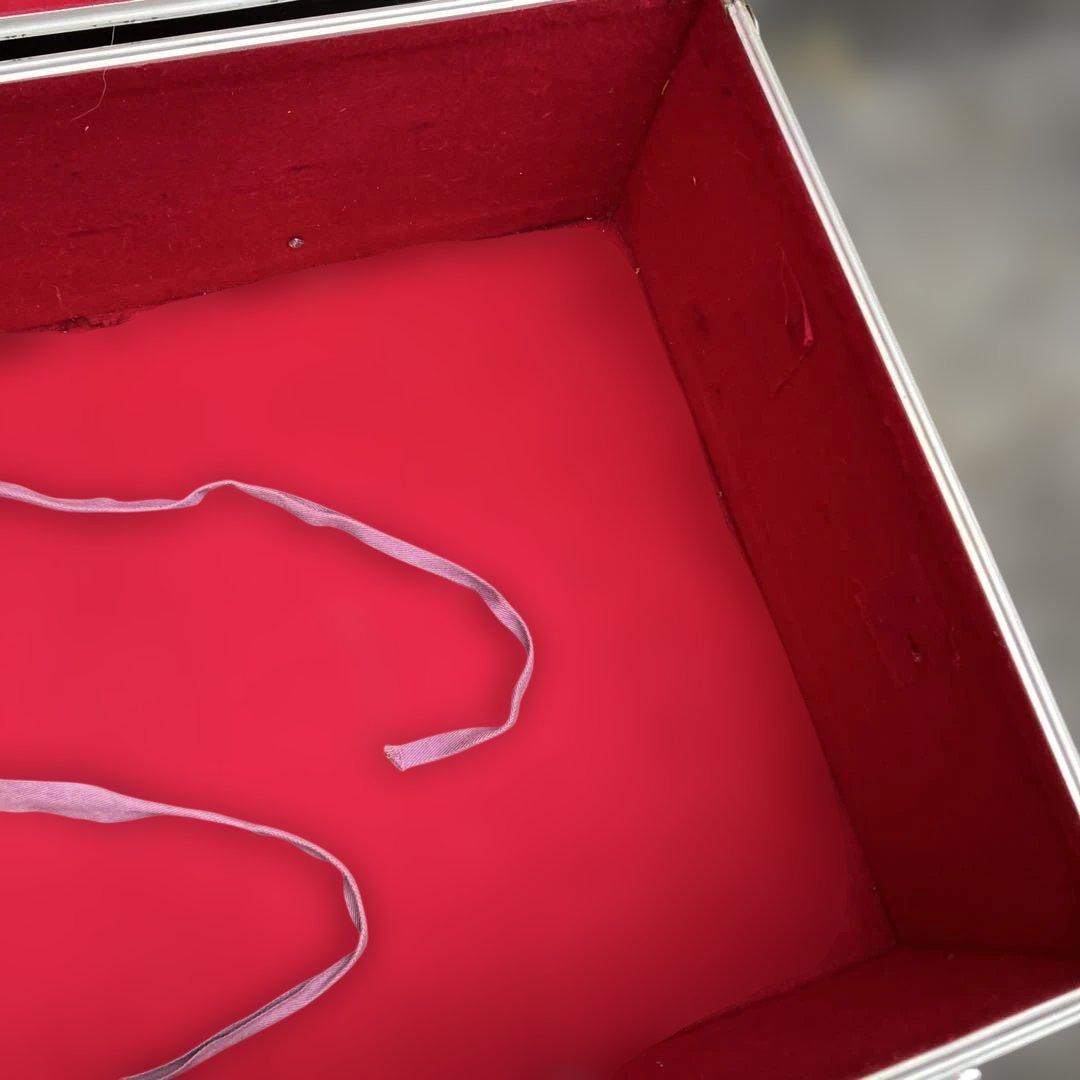 希少　大型　アルミキャリーケース　昭和レトロ　スーツケース　トラベルトランク