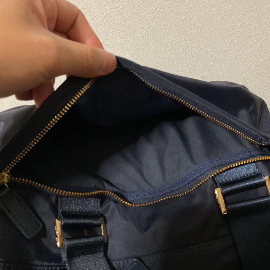 violachos新品未使用 美品 アニエスベー ロゴ ボストン⑥