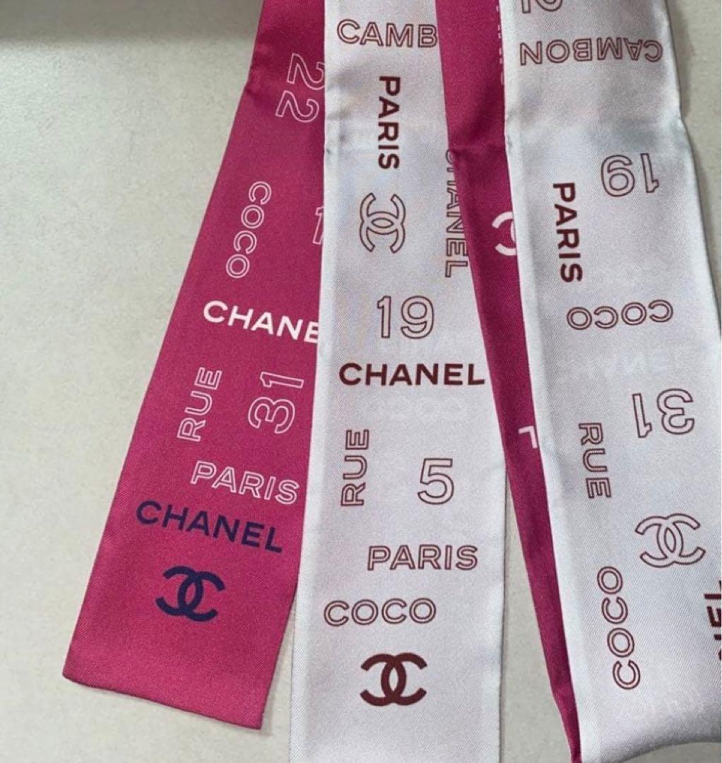 CHANEL 2025 スカーフ リボン シャネル
