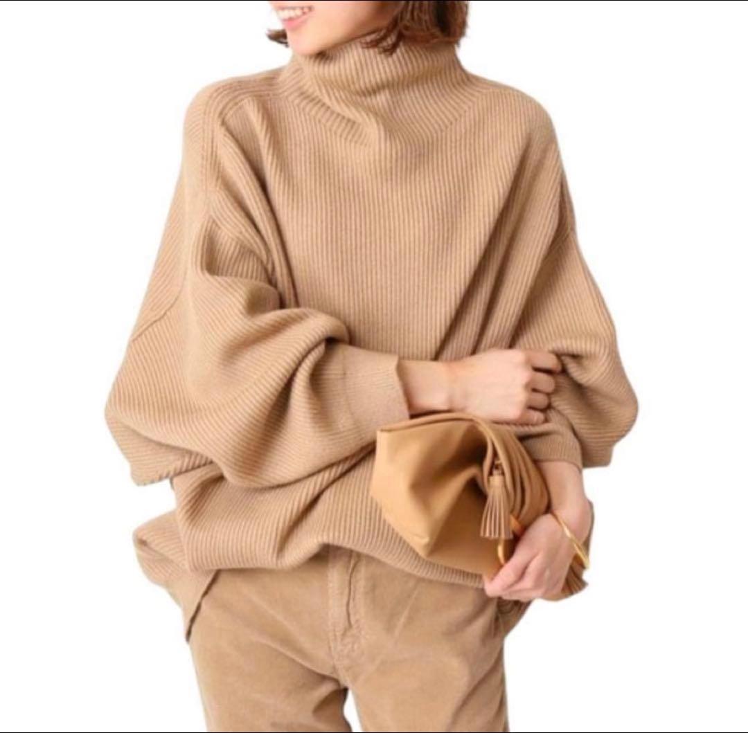 ミューズドゥーズィエムクラス　LEWES アゼ プルオーバーニット　絹　カシミヤ