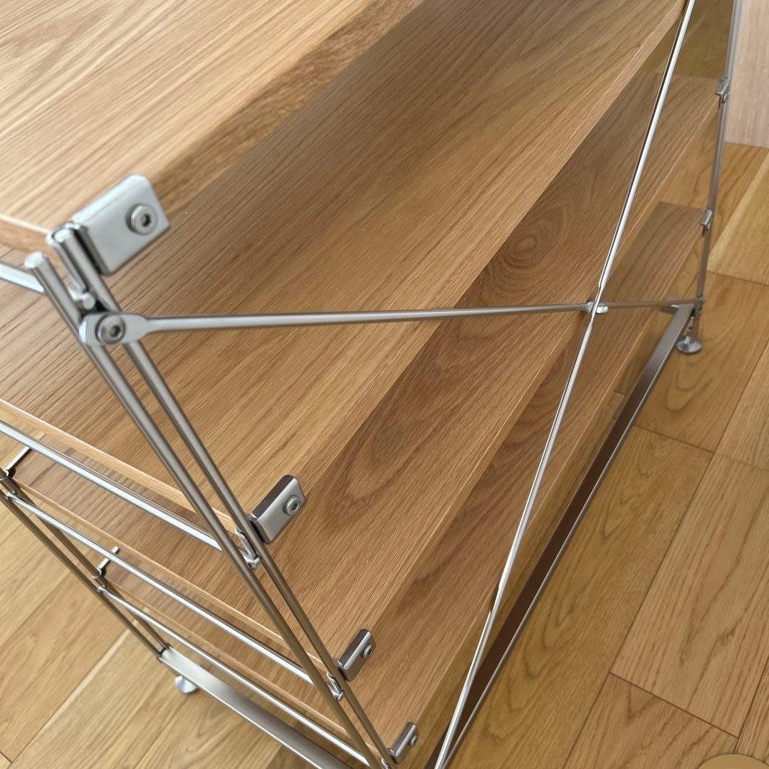 【1/31まで】【組み立て済】無印良品スチールラック 4段