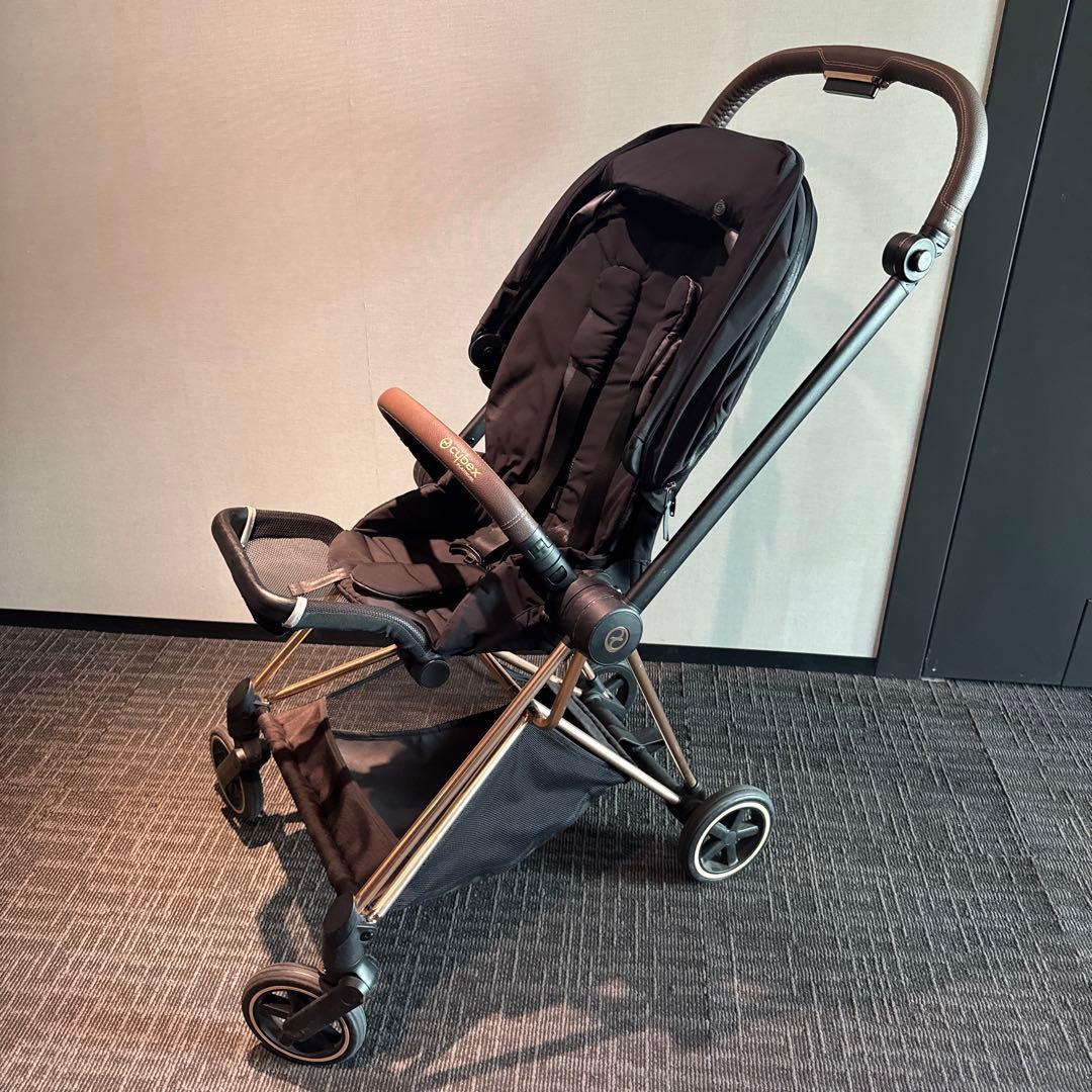 応相談都内お届け：Cybex mios ブラック バギー
