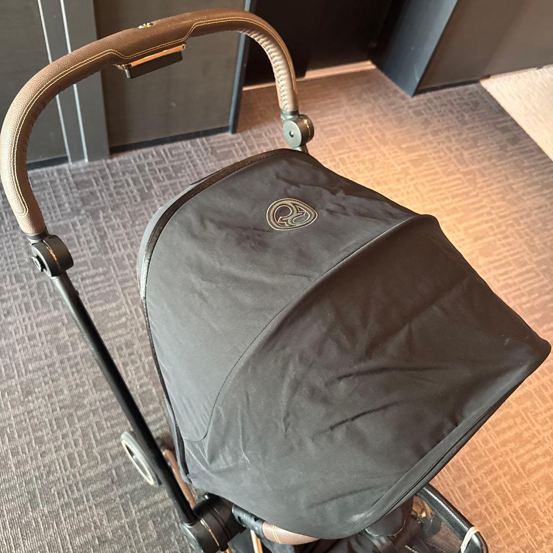 応相談都内お届け：Cybex mios ブラック バギー