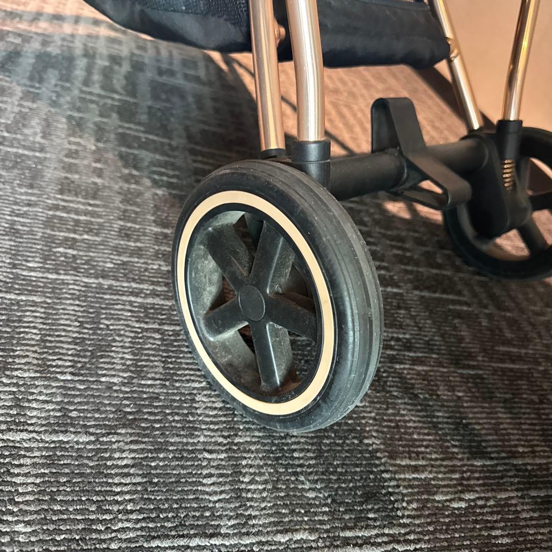 応相談都内お届け：Cybex mios ブラック バギー