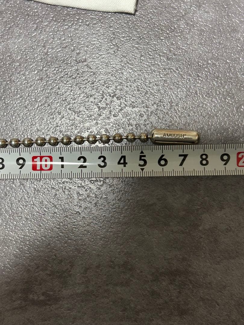 ぁ*。様 AMBUSH メタルボールチェーンブレスレット