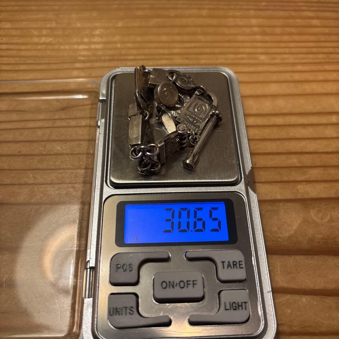 銀製　ハンドメイド　シルバーブレスレット