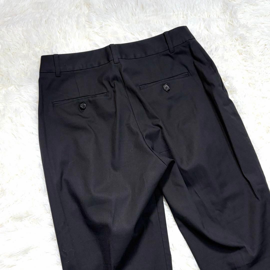 グリーンレーベルリラクシング シャーク ノーラペル テーパード ブラック 38