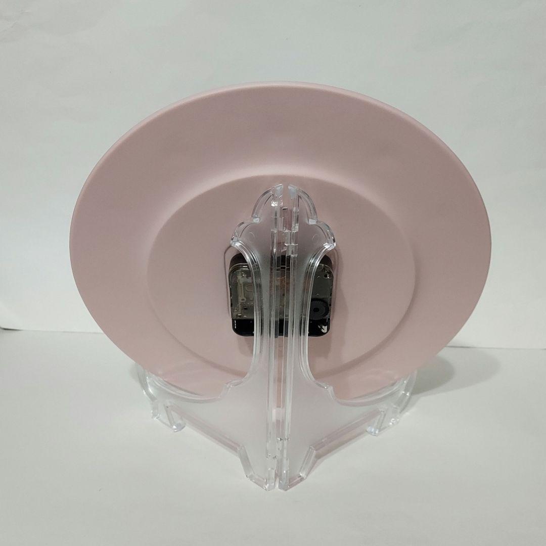 ハローキティ プレート クロック 時計 置時計 陶器