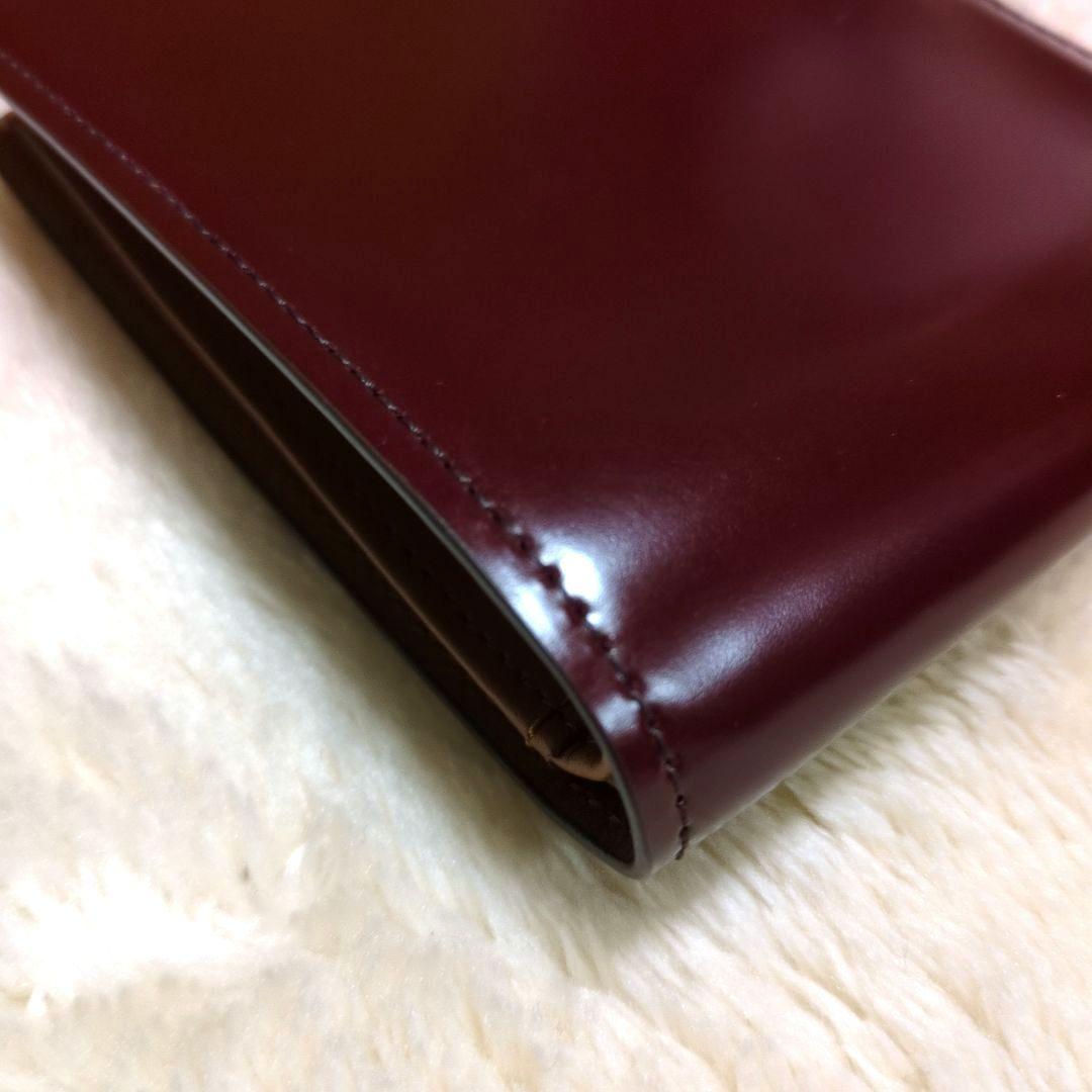 プレリー　PRARE　コードバン　二つ折り財布