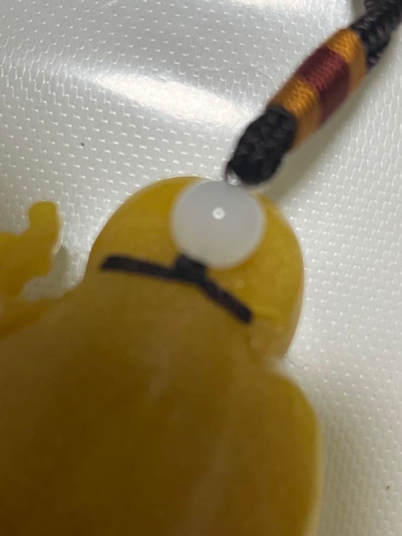 翡翠 寿老人像 手持ち品ペンダント 約9cm