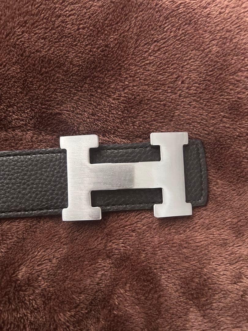 HERMES レザーベルト　48/120