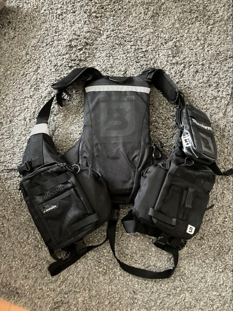 ブルーストーム ライフジャケット ブラック