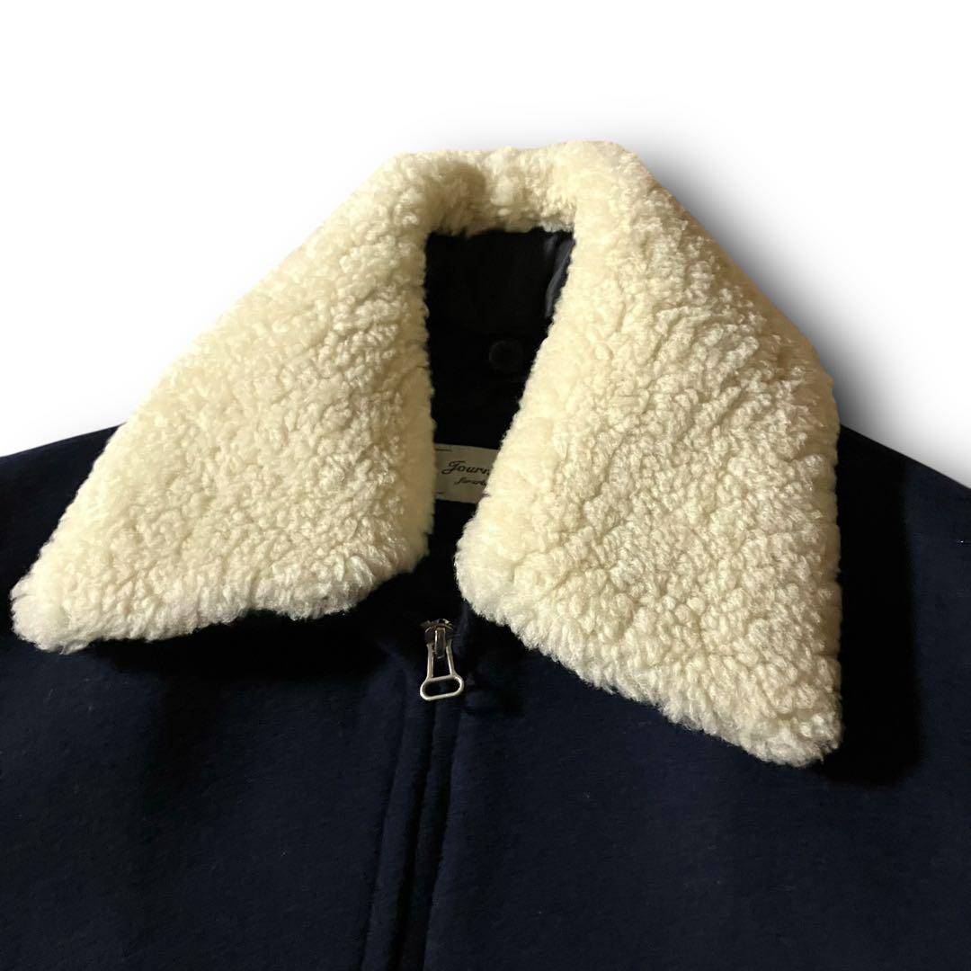 Brooklyn様☆Journey Manウールフライトジャケットボア襟シェルパ