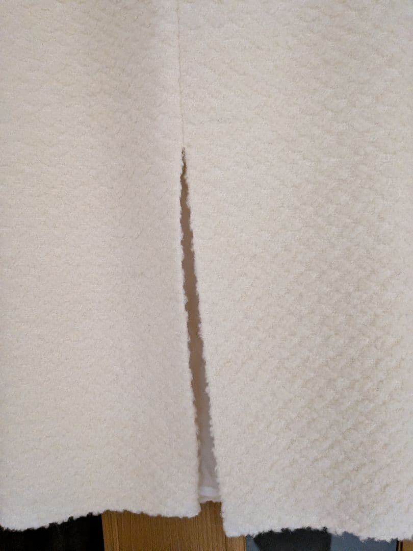 MACPHEE フラッフィー Iラインミディスカート TOMORROWLAND