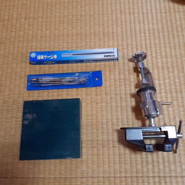 彫金工具、定盤(ジョウバン)、万力セット