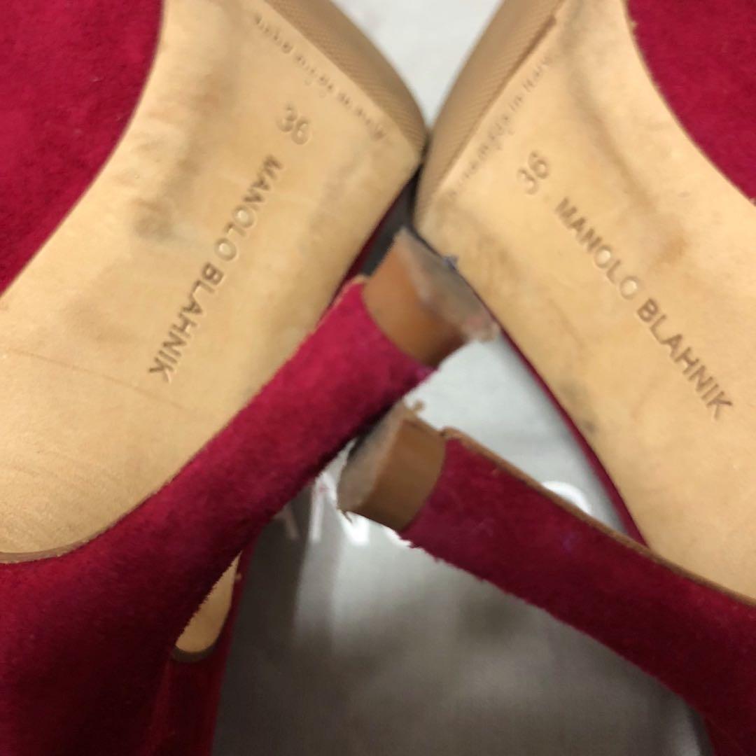 ブラックフライデーSALE!マノロ ブラニク⭐︎スエードパンプス 36