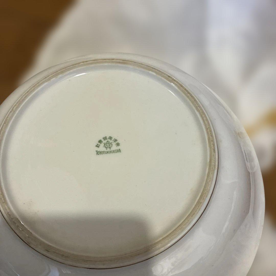 アンティーク　オールド陶東　東洋陶器會社 戦前 OCW印 ボウル　鉢　ラスター彩