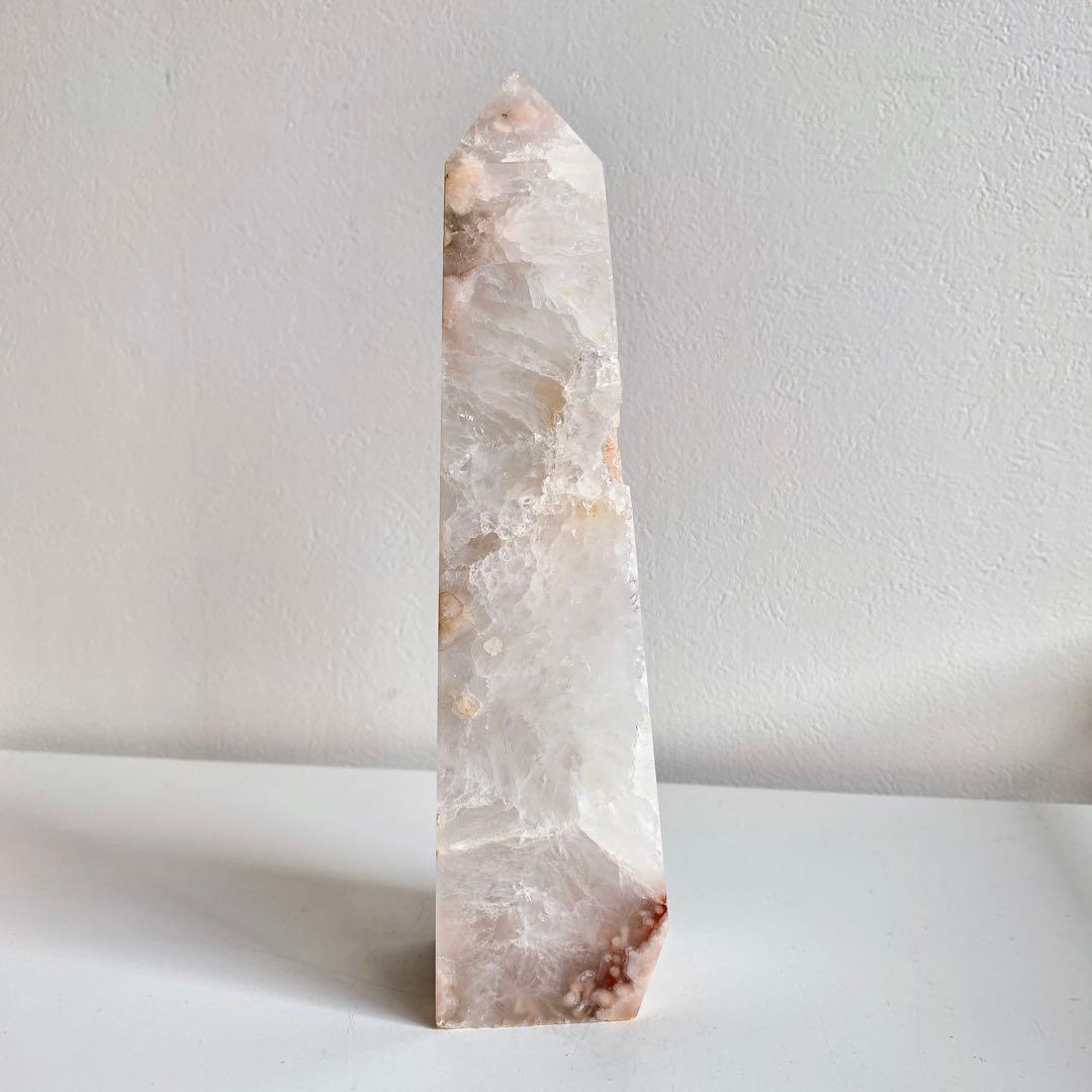 桜瑪瑙　特大21cm‼️ 結晶ポイント　天然石