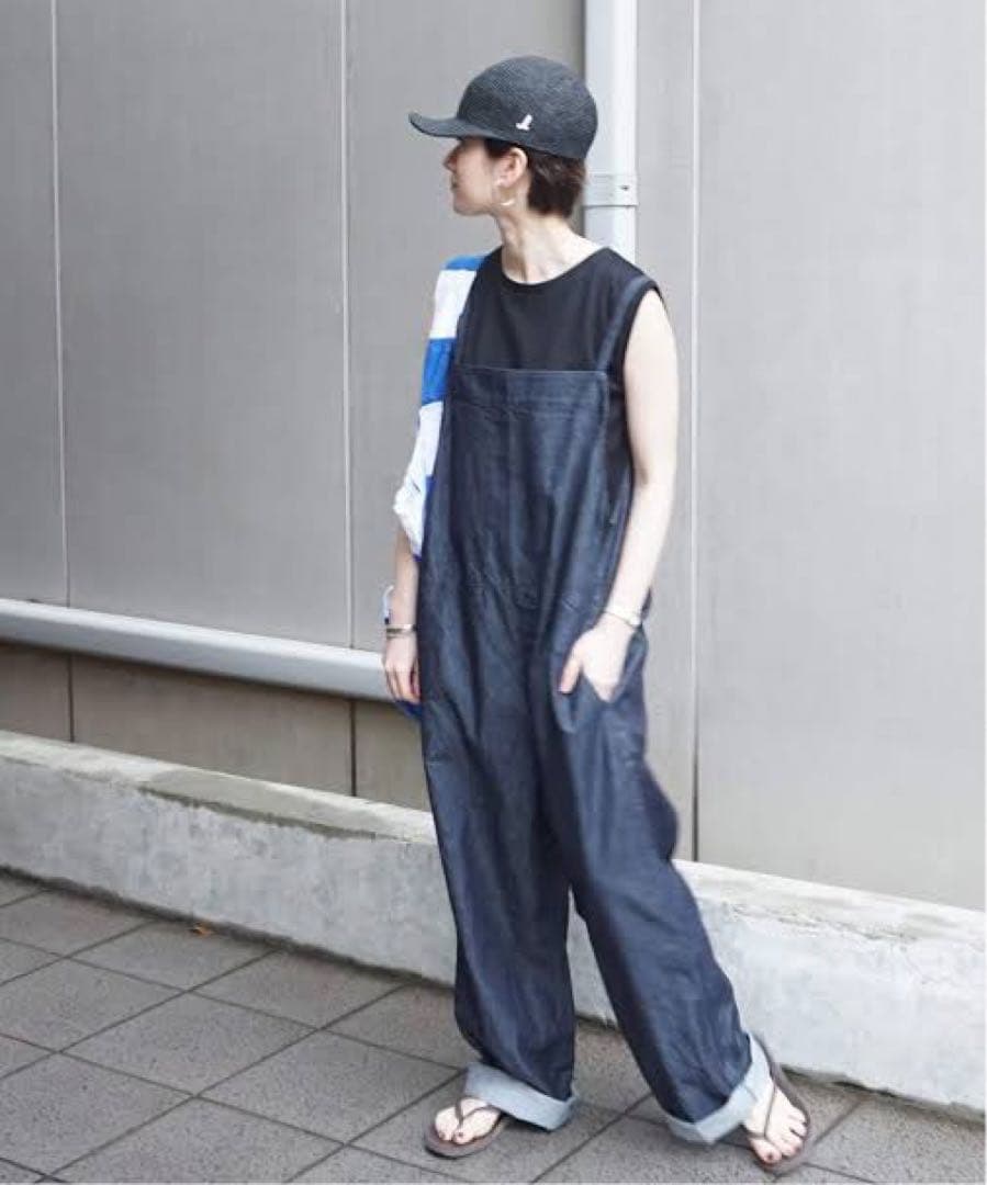 J.S.LUXE 6ozデニムサロペット