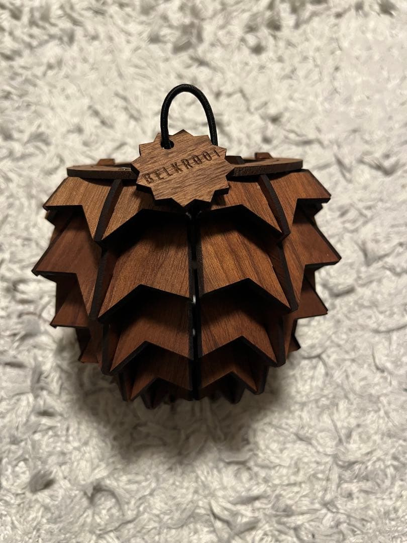 新品未使用 BELKROOP 木製ランタンアクセサリー