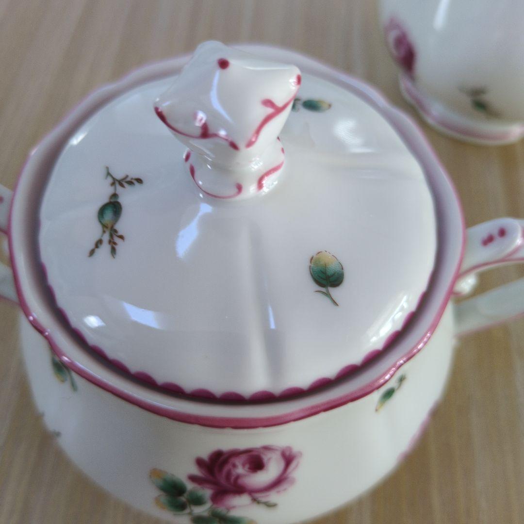 専用リチャードジノリ アンティックローズ シュガーポット＆クリーマー