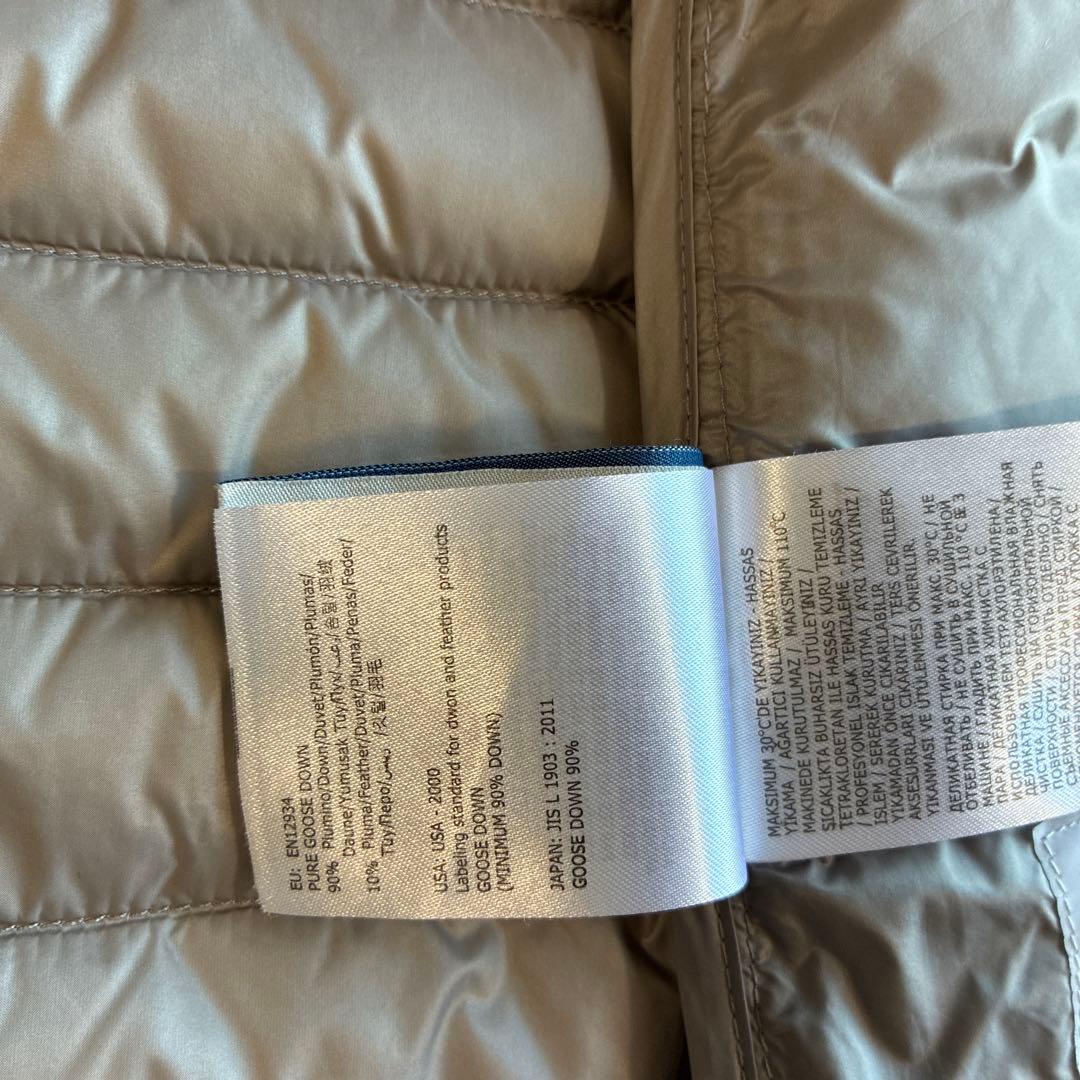 希少サイズ６美品》MONCLER モンクレール　リアンヌ ダウン ベスト グレー