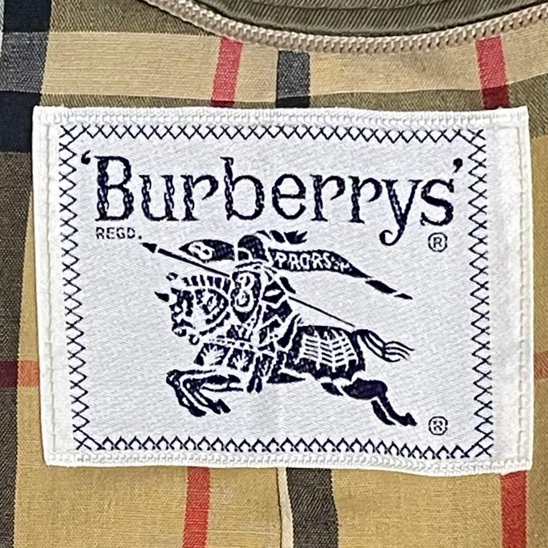 着丈110 ✨未使用級✨バーバリー ロングトレンチコート ノバチェック カーキ