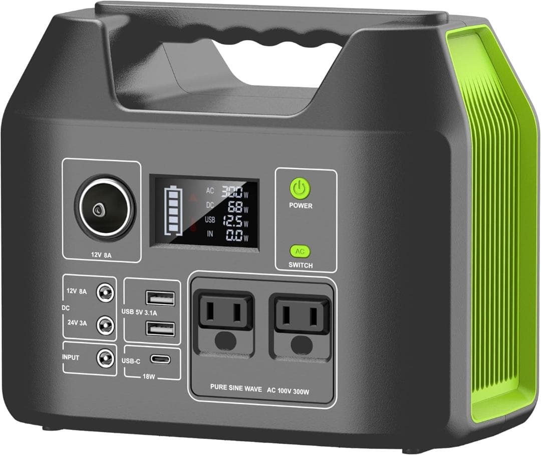 【新品未開封】Powkey ポータブル電源 407Wh/110000mAH