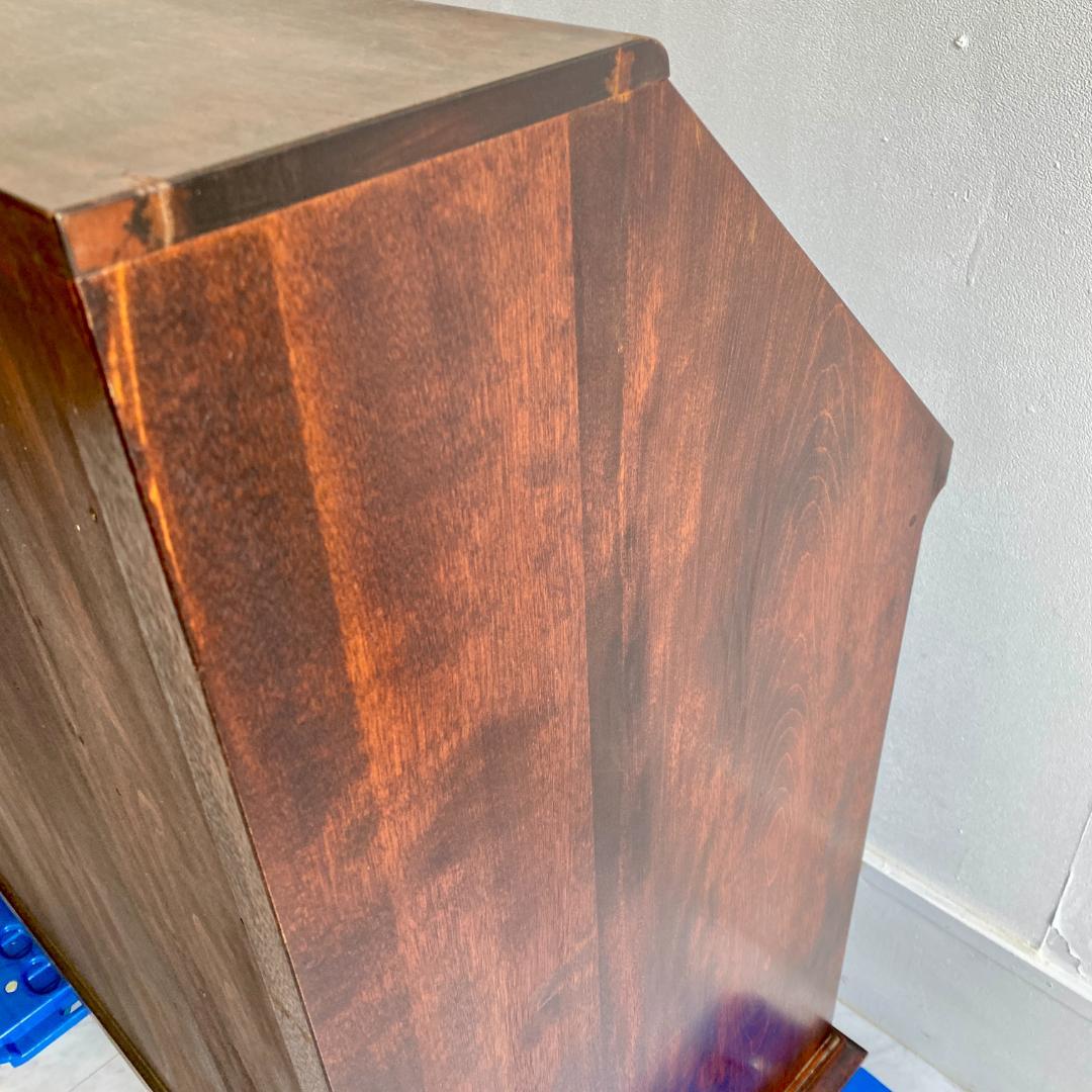 松本民芸家具 ライティングビューロー デスク 書斎机 民芸家具 無垢材