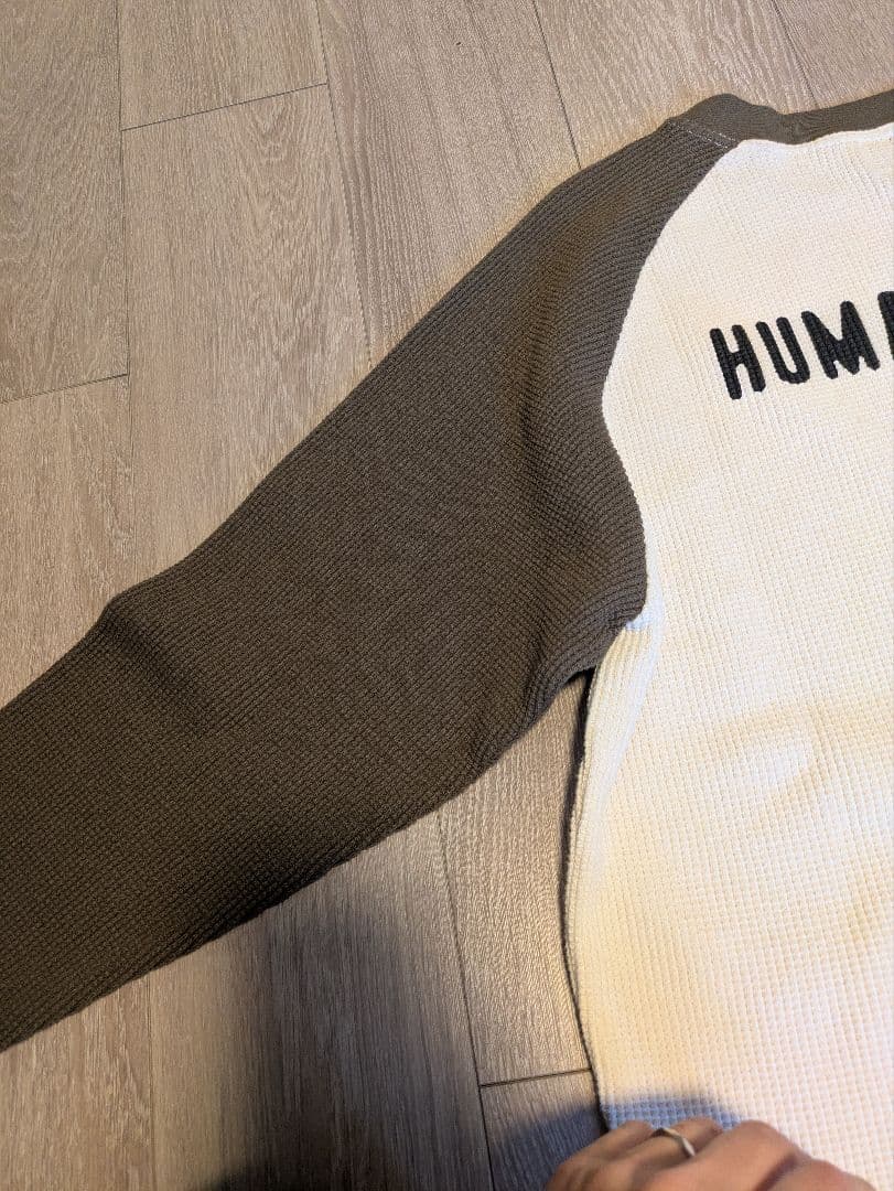 ヒューマンメイド サーマルカットソー M