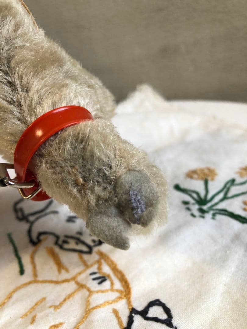 シュタイフ ミニシュナウザー犬Steiff Tessie Schnauzer