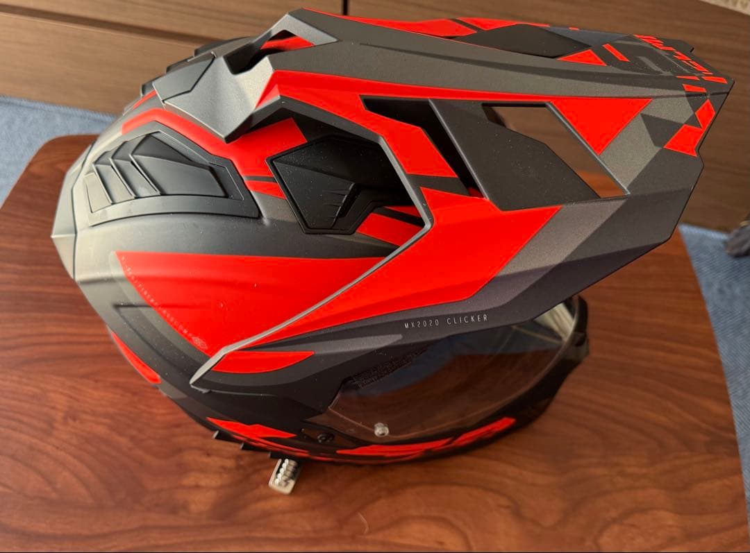 LS2 EXPLORER F マットブラックオレンジ XXL