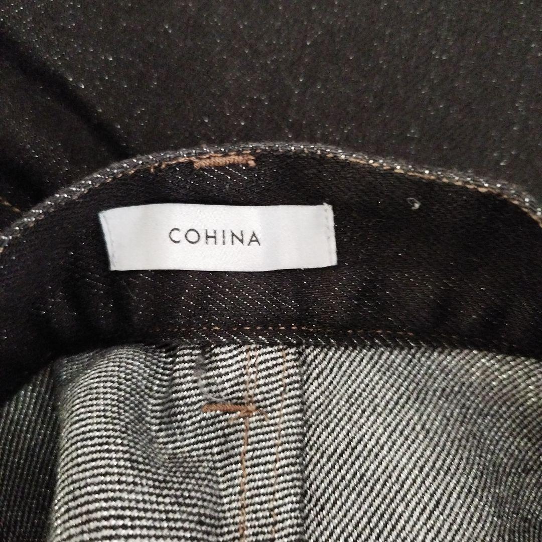 新品未使用★タグ付　COHINA 低身長デニム サイズS