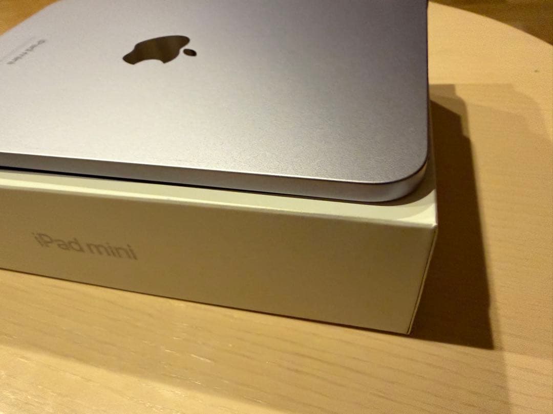 B*u様 iPad mini 第7世代 128GB パープル 美品 バッテリー1