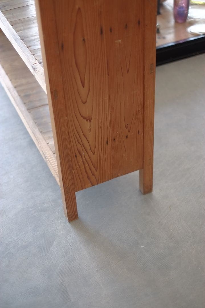 ぷーちゃんー木製棚　シェルフ　店舗什器　収納棚　オープンラック　什器