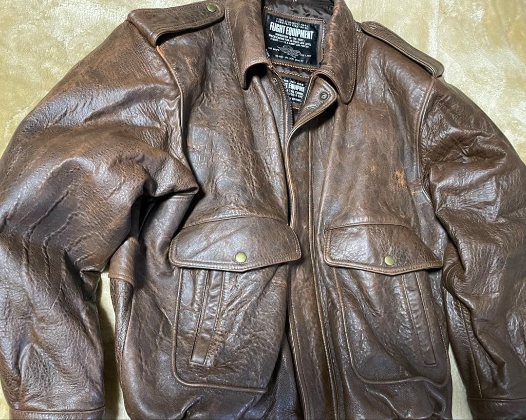漢*様 90s vintage A2 レザー フライト ジャケット