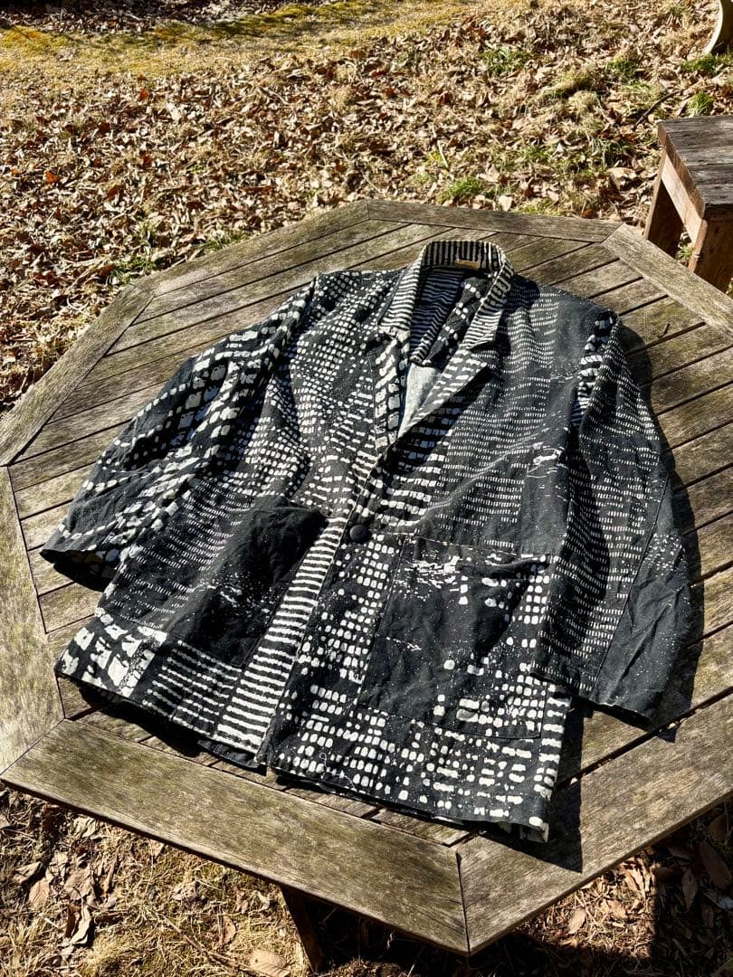 80s JIMMYS MADE IN USA 総柄フォトジャケット アーカイブ級