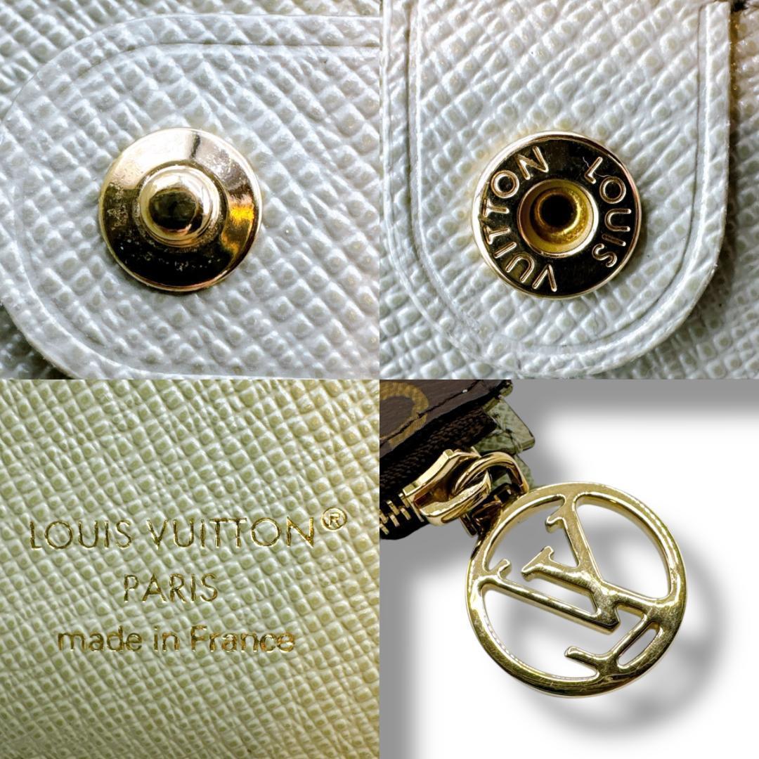 ルイヴィトンM11380 ポルトフォイユリサ コンパクトウォレット 2つ折り財布