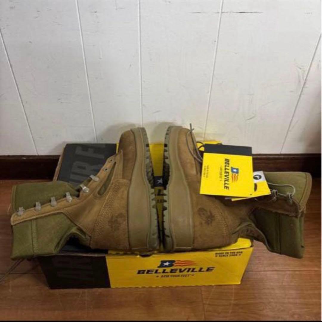 タグ付き　未使用品　米軍　実物　BELLEVILLE 26cm 送料無料