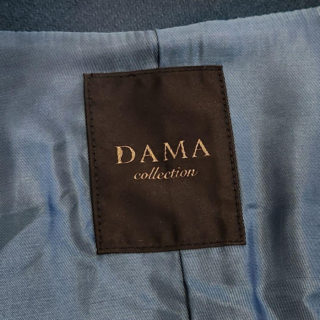 【美品】ダーマコレクション 袖ベルト 上質 ウールコート Lサイズ