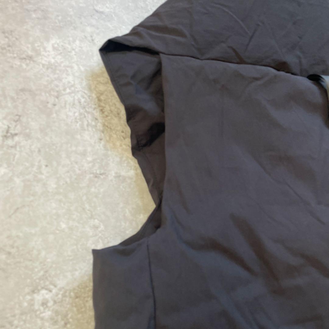 CYAN Tokyoストールライクダウンベスト　ブラック　chignon 黒